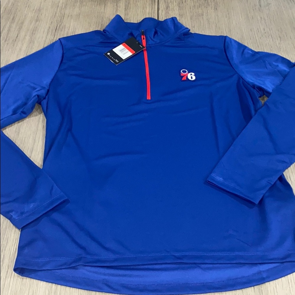 76ers quarter zip